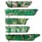 12 Pack: Green Dyed Imperial Jasper Stick Beads by Bead Landing™